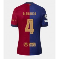 Muški Nogometni Dres Barcelona Ronald Araujo #4 Domaci 2024-25 Kratak Rukav